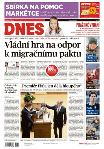 Obálka e-magazínu MF Dnes 9.2.2024