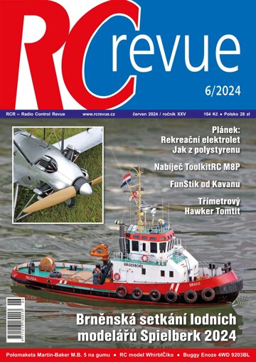 Obálka e-magazínu RC revue 6/2024