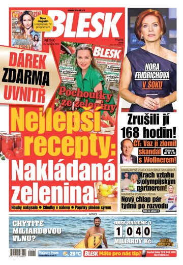 Obálka e-magazínu Blesk 26.7.2024