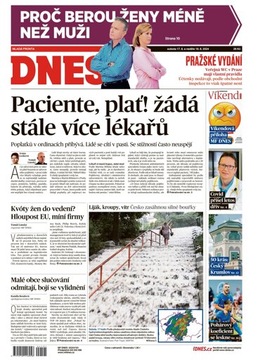 Obálka e-magazínu MF Dnes 17.8.2024