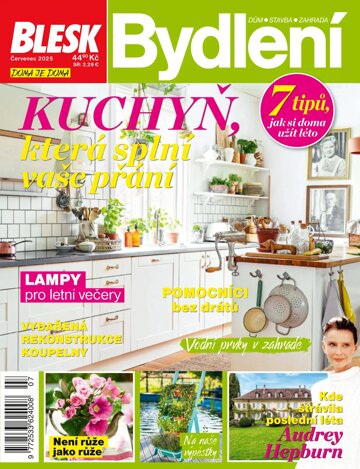 Obálka e-magazínu Blesk Bydlení 7/2025