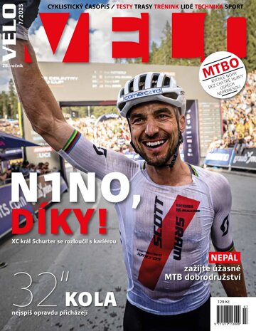 Obálka e-magazínu Velo 7/2025