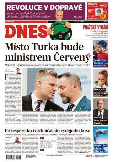 Obálka e-magazínu MF Dnes 17.2.2026