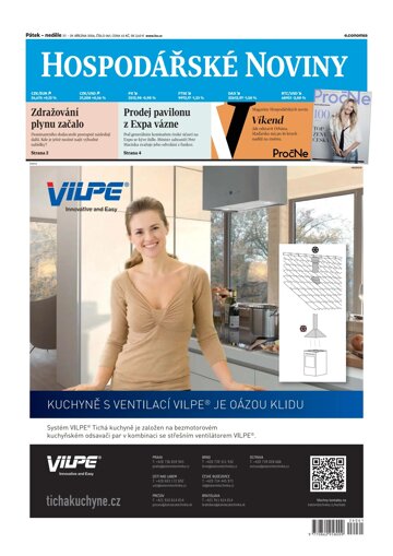 Obálka e-magazínu Hospodářské noviny 061 - 27.3.2026