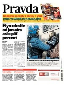 Obálka e-magazínu Pravda 18.11.2011