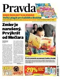 Obálka e-magazínu Pravda 6.9.2011