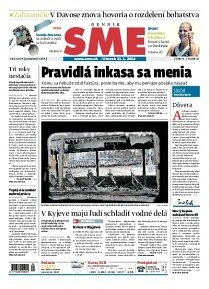 Obálka e-magazínu SME 21.1.2014