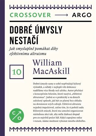 Obálka knihy Dobré úmysly nestačí