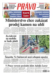 Deník Právo 18.5.2023