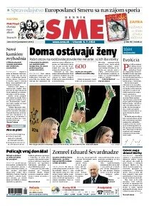 Obálka e-magazínu SME 8.7.2014