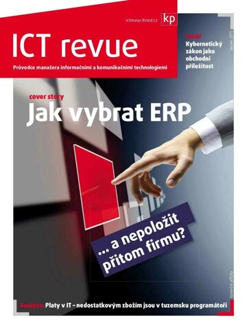 Obálka e-magazínu Ekonom 25 - 18.6.2015 - příloha ICT revue