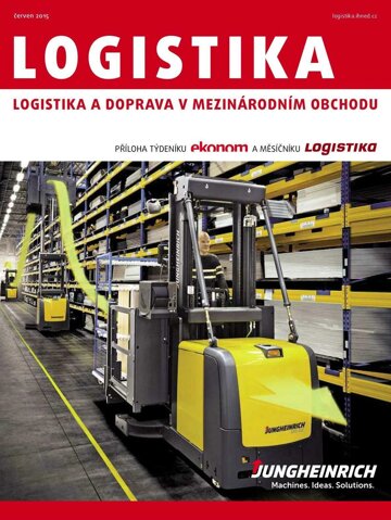 Obálka e-magazínu Ekonom 25 - 18.6.2015 - příloha Logistika
