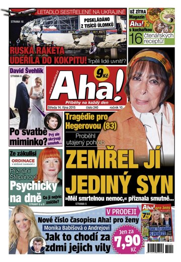 Obálka e-magazínu AHA! 14.10.2015
