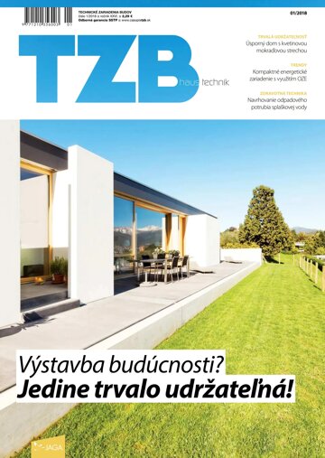 Obálka e-magazínu TZB HAUSTECHNIK 1/2018