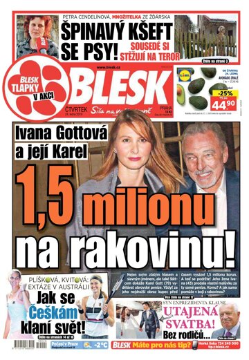 Obálka e-magazínu Blesk 24.1.2019