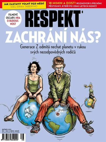Obálka e-magazínu Respekt 8/2019