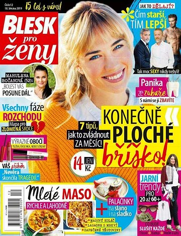 Obálka e-magazínu Blesk pro ženy 12/2019