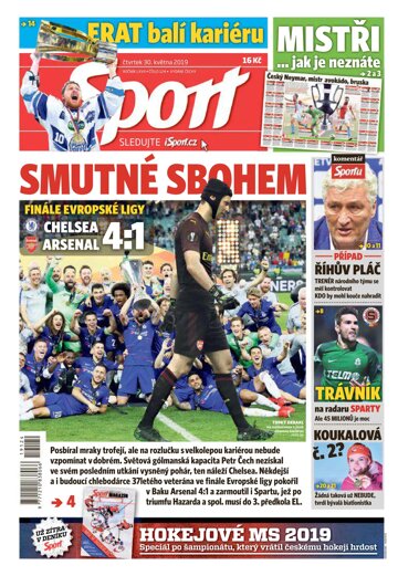 Obálka e-magazínu Sport 30.5.2019