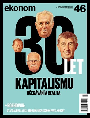 Obálka e-magazínu Ekonom 46 - 14.11.2019