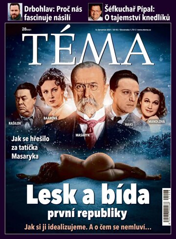 Obálka e-magazínu TÉMA 9.7.2021