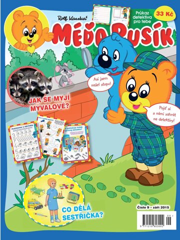 Obálka e-magazínu Méďa Pusík 9/2015
