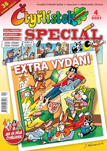 Obálka e-magazínu Čtyřlístek speciál 4/2021