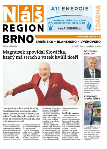 Obálka e-magazínu Náš Region - Brno 43/2023