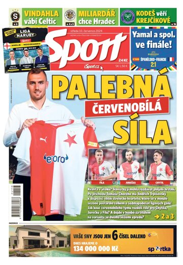 Obálka e-magazínu Sport 10.7.2024