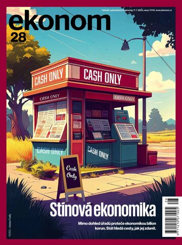 Obálka e-magazínu Ekonom 28 - 17.7.2025