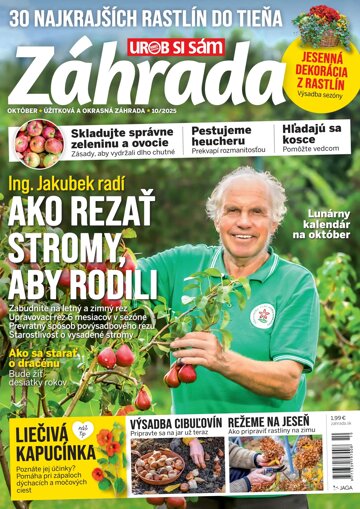 Obálka e-magazínu Záhrada 2025 10