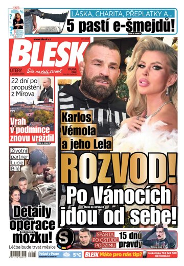 Obálka e-magazínu Blesk 2.12.2025
