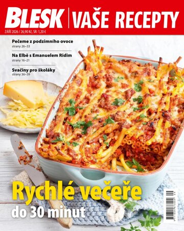 Obálka e-magazínu BLESK VAŠE RECEPTY 9/2026