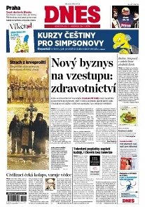 Obálka e-magazínu MF Dnes 25.1.2014