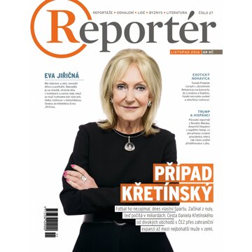 Obálka audioknihy Reportér listopad 2016