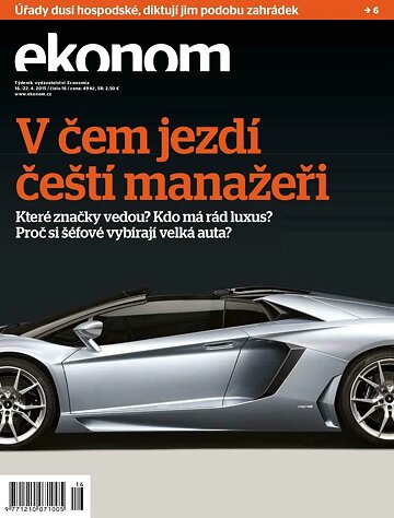 Obálka e-magazínu Ekonom 16 - 16.4.2014