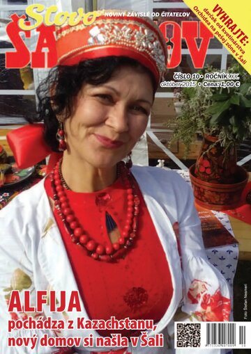 Obálka e-magazínu Slovo Šaľanov 10/2015