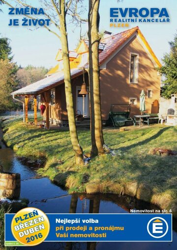 Obálka e-magazínu Realitní magazín Evropa Plzeň