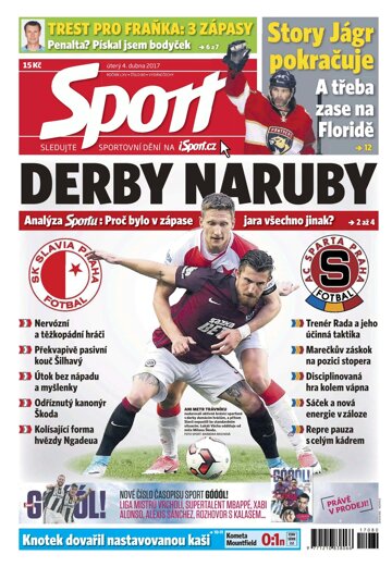 Obálka e-magazínu Sport 4.4.2017