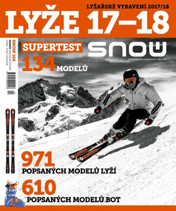 Obálka e-magazínu SNOW 104 market - lyže a testy lyží18/2017