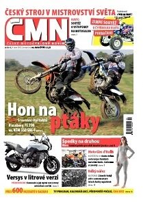 Obálka e-magazínu ČESKÉ MOTOCYKLOVÉ NOVINY 6/2012