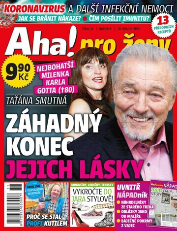 Obálka e-magazínu AHA! pro ženy 11/2020