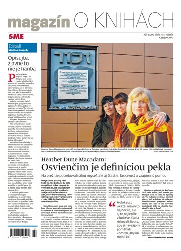 Obálka e-magazínu SME Magazín O KNIHÁCH 3/7/2020