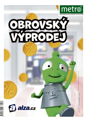 Obálka e-magazínu deník METRO 7.7.2020