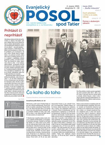 Obálka e-magazínu Evanjelický posol spod Tatier 9-10-2021