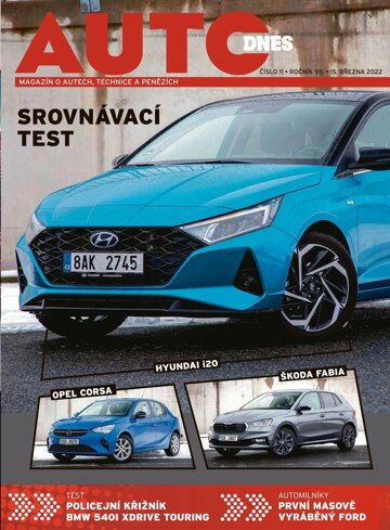 Obálka e-magazínu Auto DNES 15.3.2022