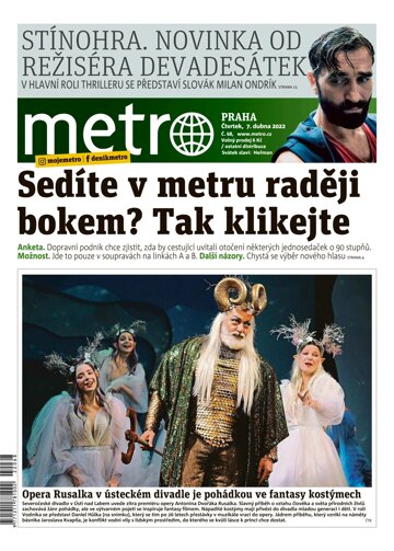 Obálka e-magazínu deník METRO 7.4.2022