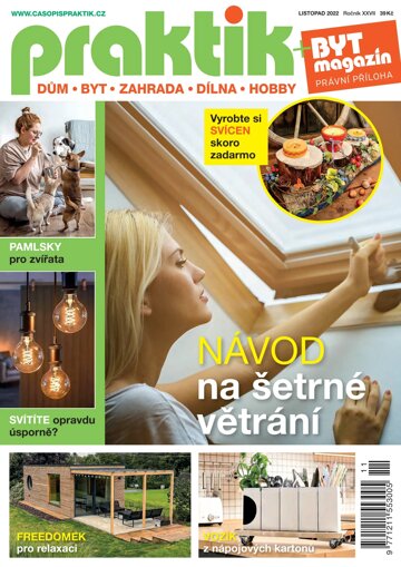 Obálka e-magazínu PRAKTIK & příloha Byt magazín 11/2022
