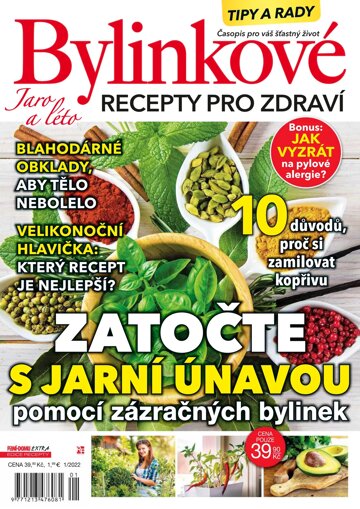 Obálka e-magazínu Bylinkové recepty 1/22