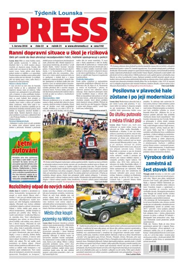 Obálka e-magazínu Lounský press 22/2016