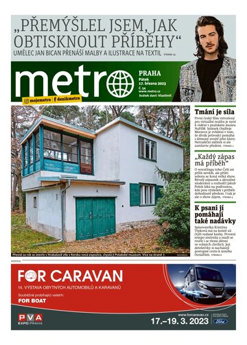 Obálka e-magazínu deník METRO 17.3.2023